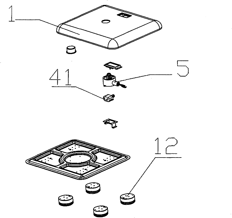 Electronic scale with self-generation system