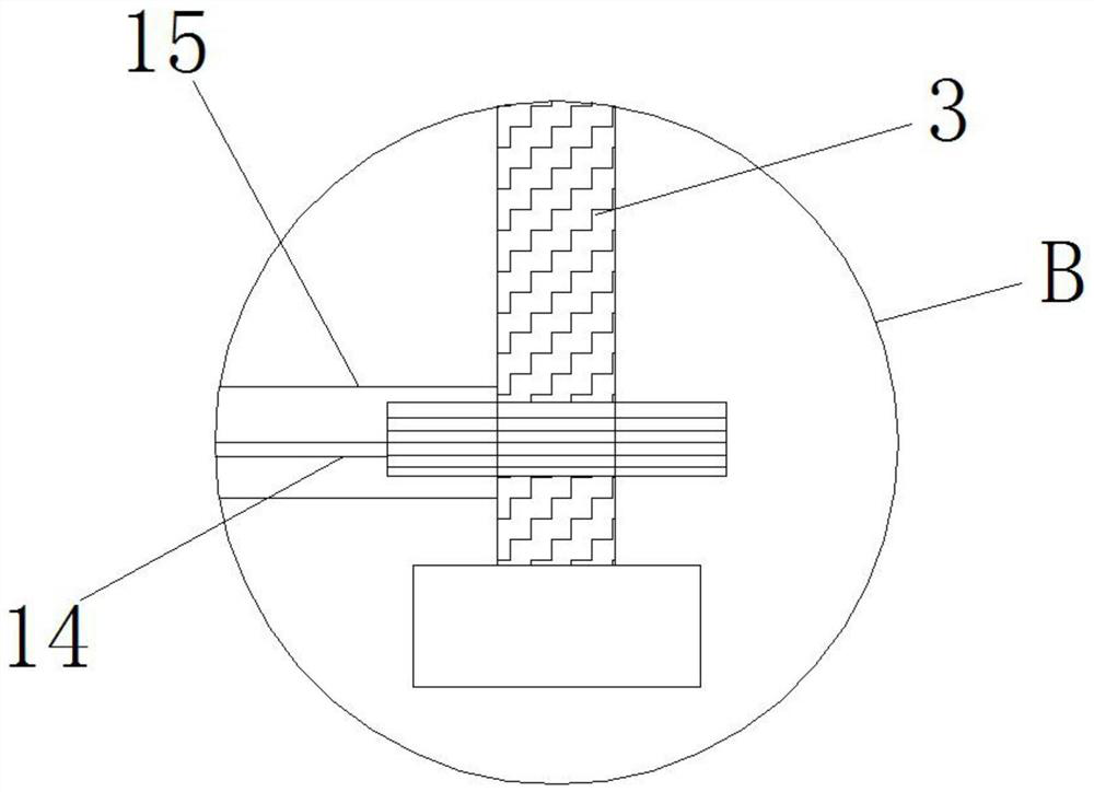 A sheet metal stamping die with a replaceable punch