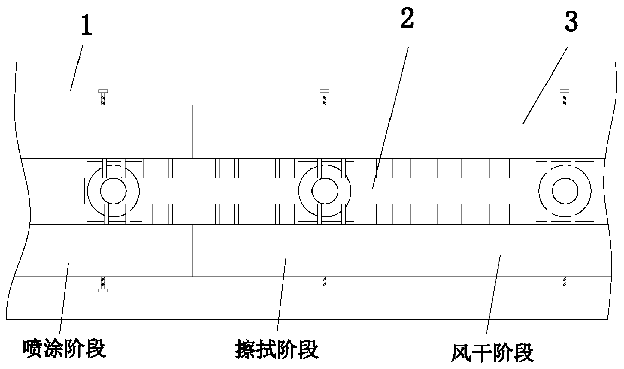 Ceramic product external surface treatment system and method
