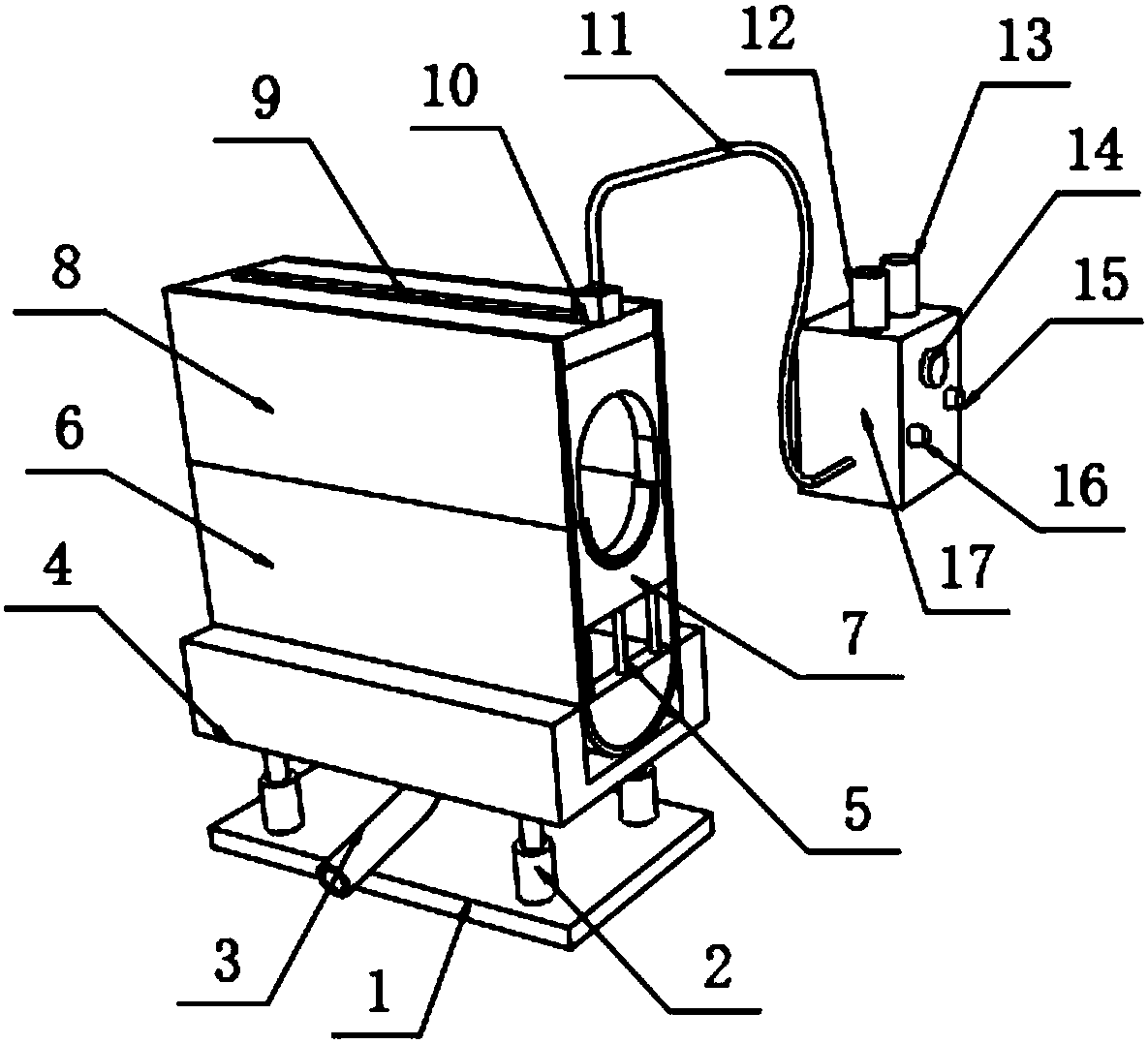 Sterilization device for burn department