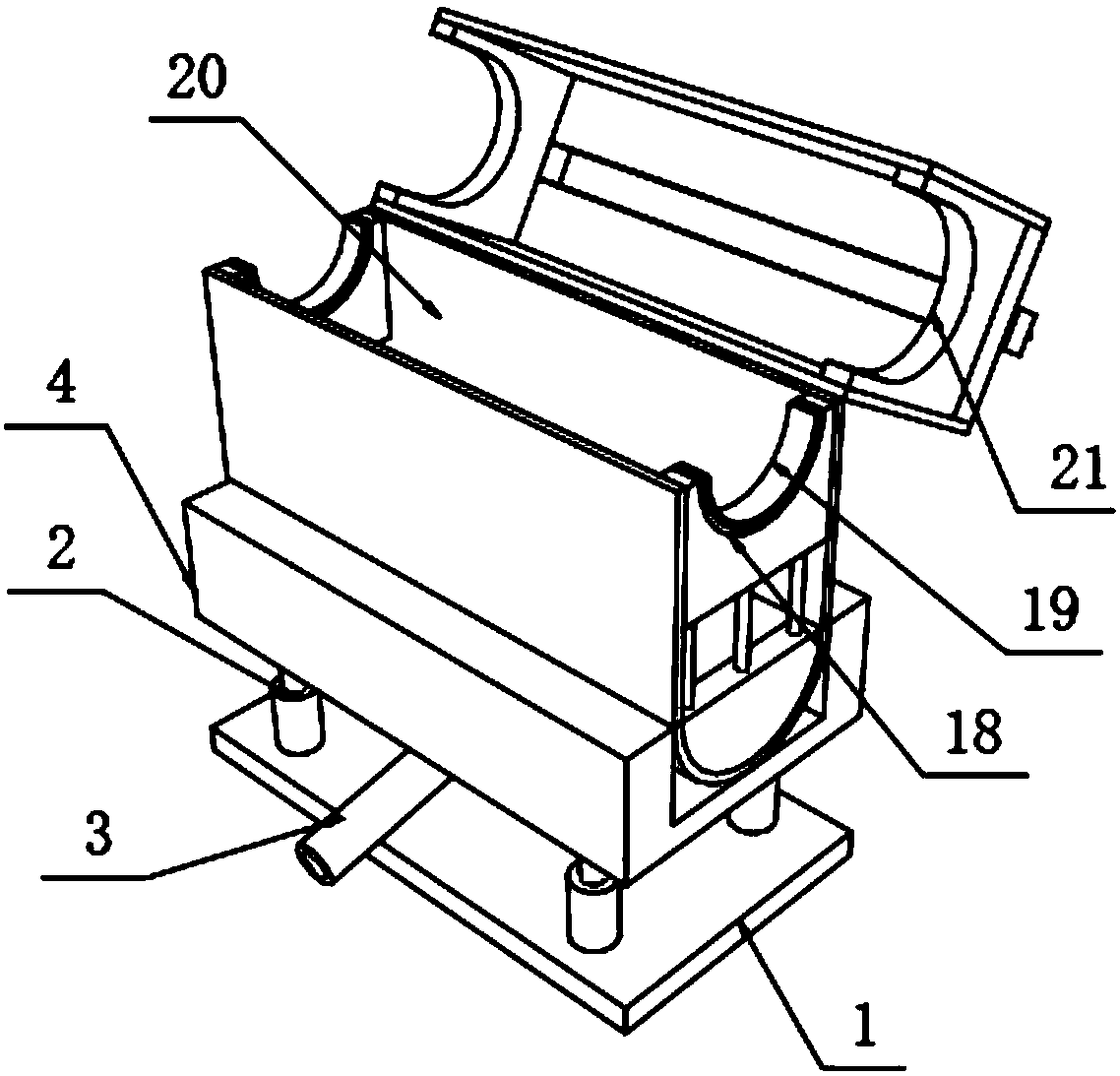 Sterilization device for burn department