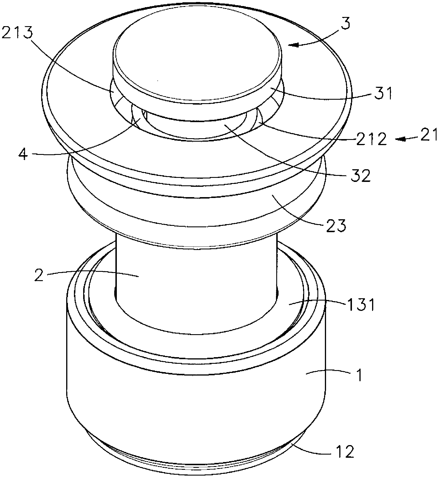 BTB (board to board) quick positioning device and assembling method thereof