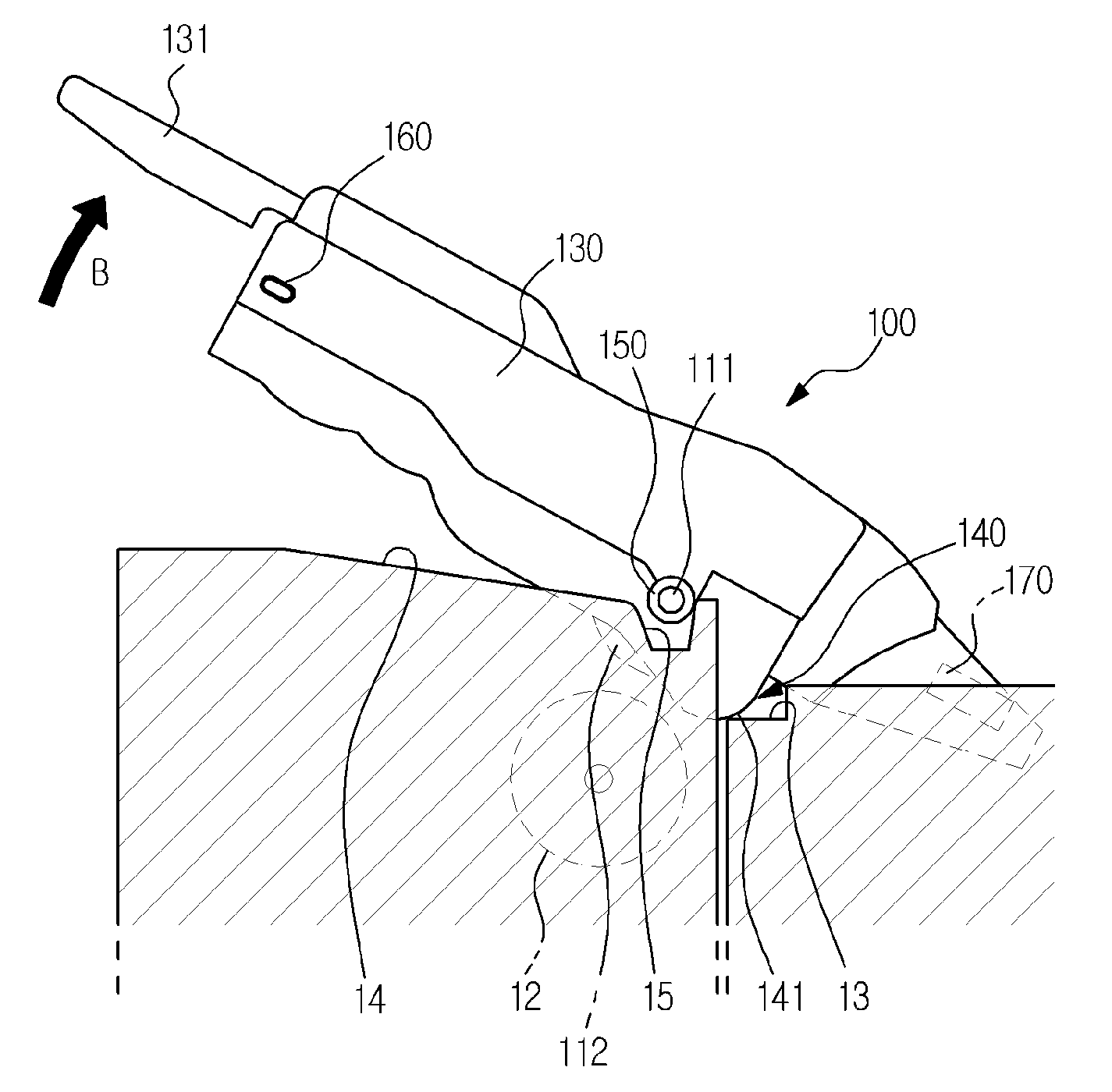 Developing device removably mountable in an image forming apparatus, and image forming apparatus having the same