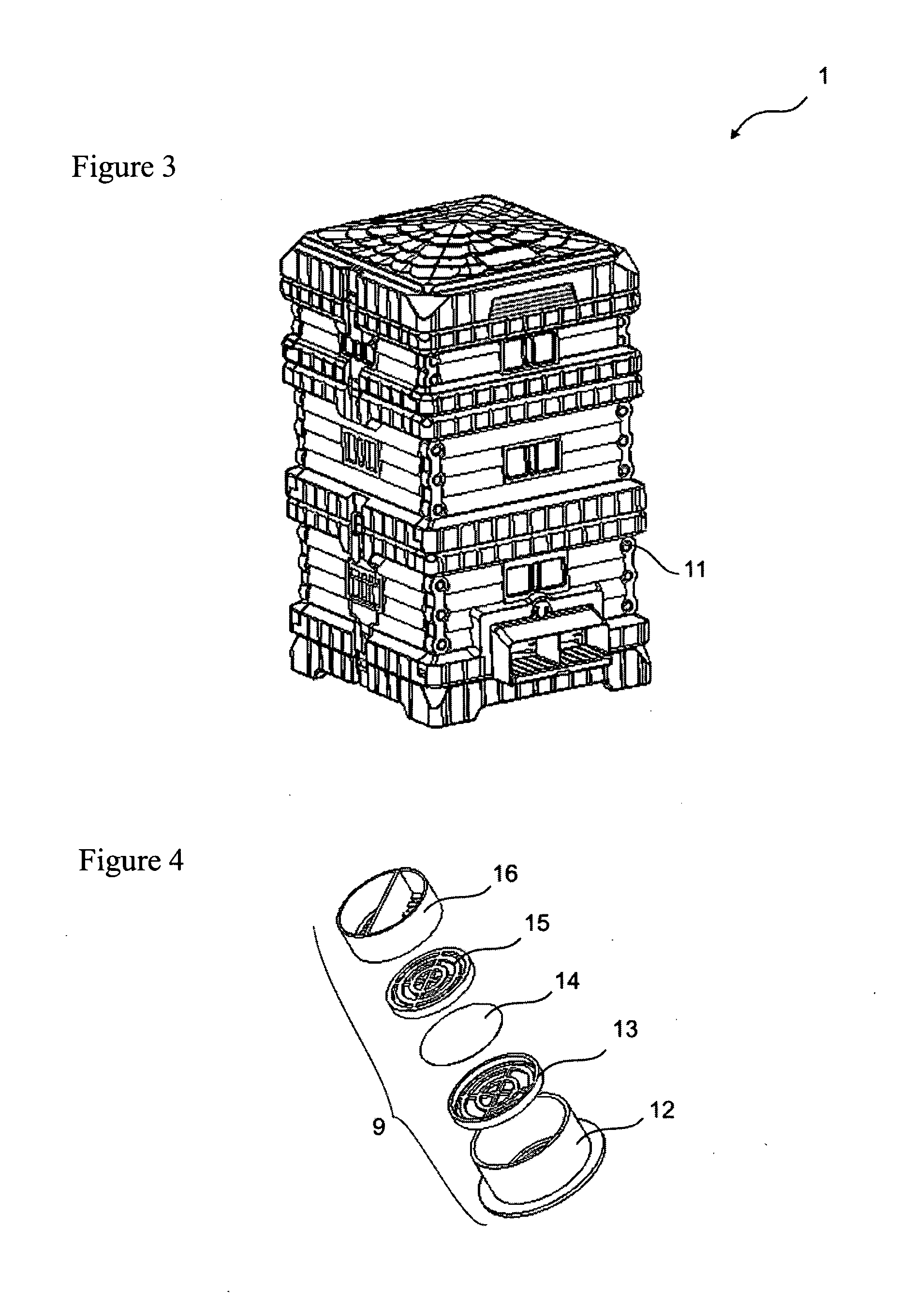 Plastic beehive