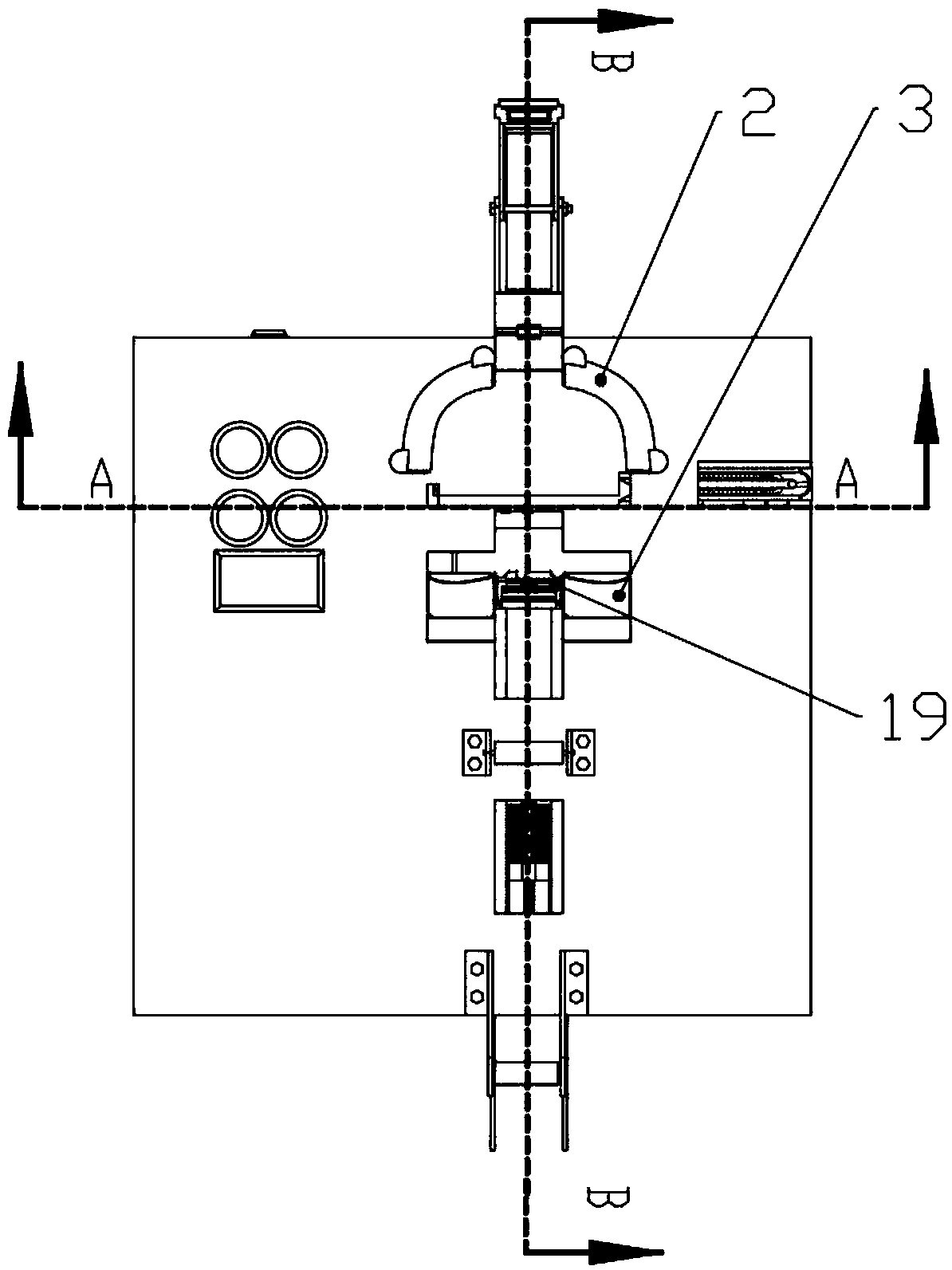 Semi-automatic crab binding device