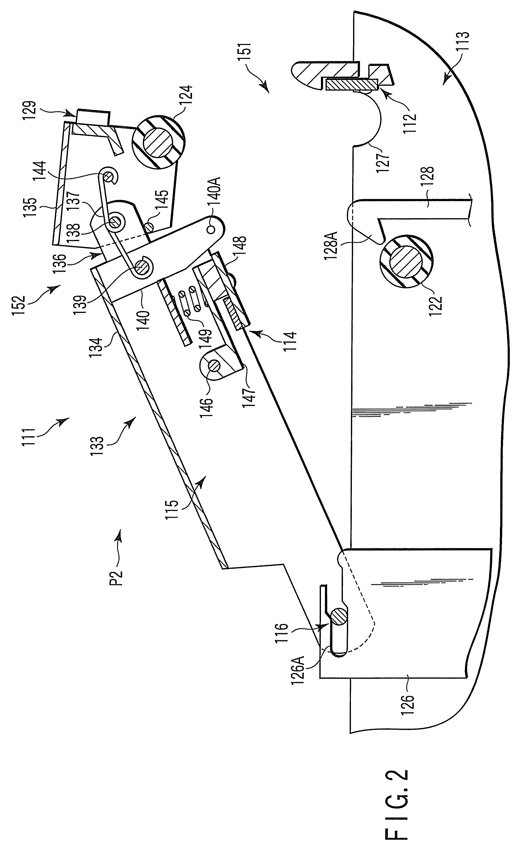 Printing apparatus including a cover holding a thermal head and a platen roller on a hinged frame