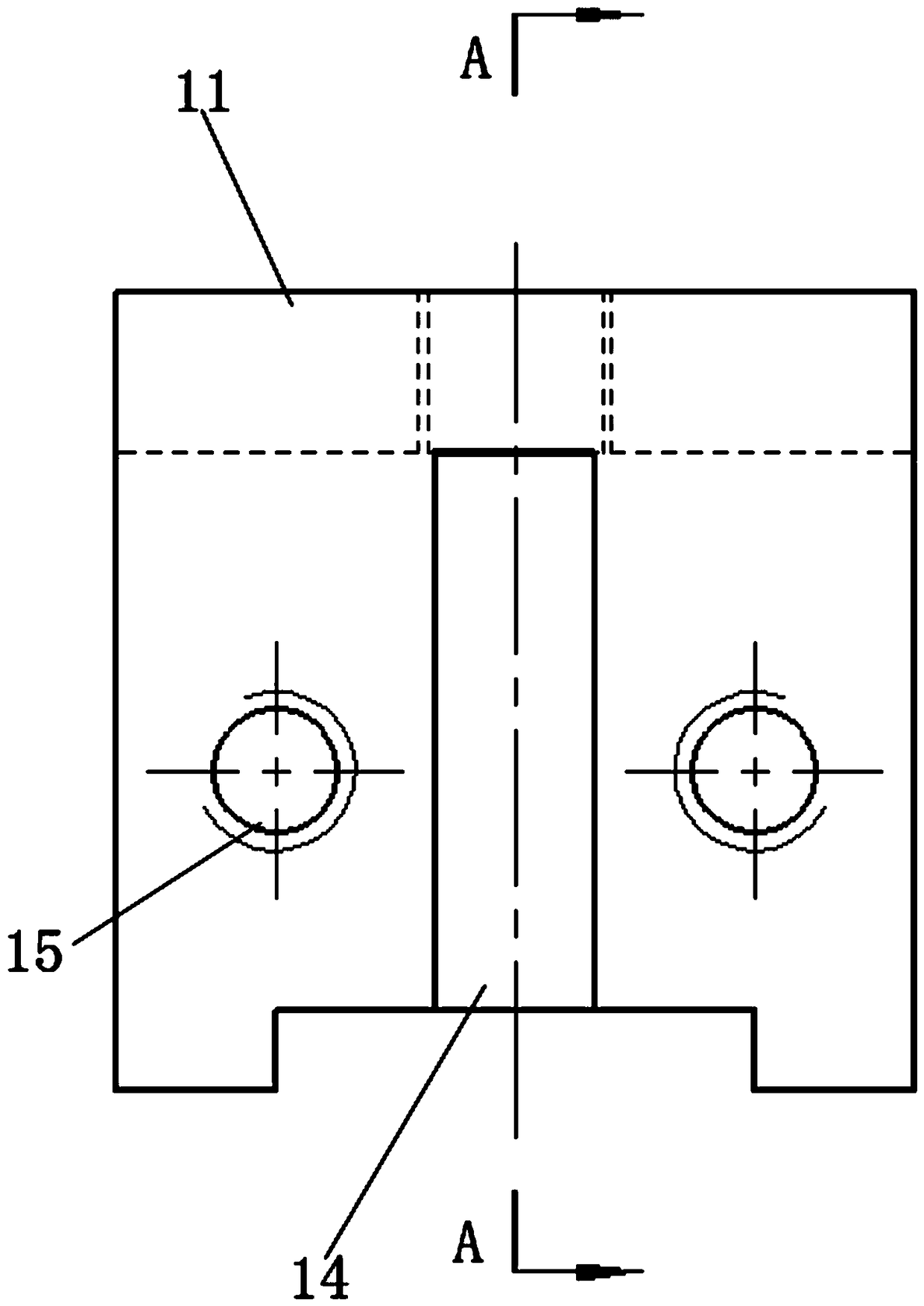 Sliding wheel component and numerical control machine tool pull hood adopting sliding wheel component