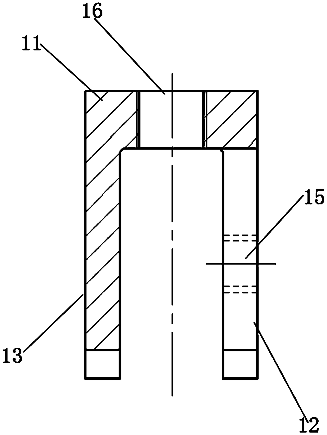 Sliding wheel component and numerical control machine tool pull hood adopting sliding wheel component