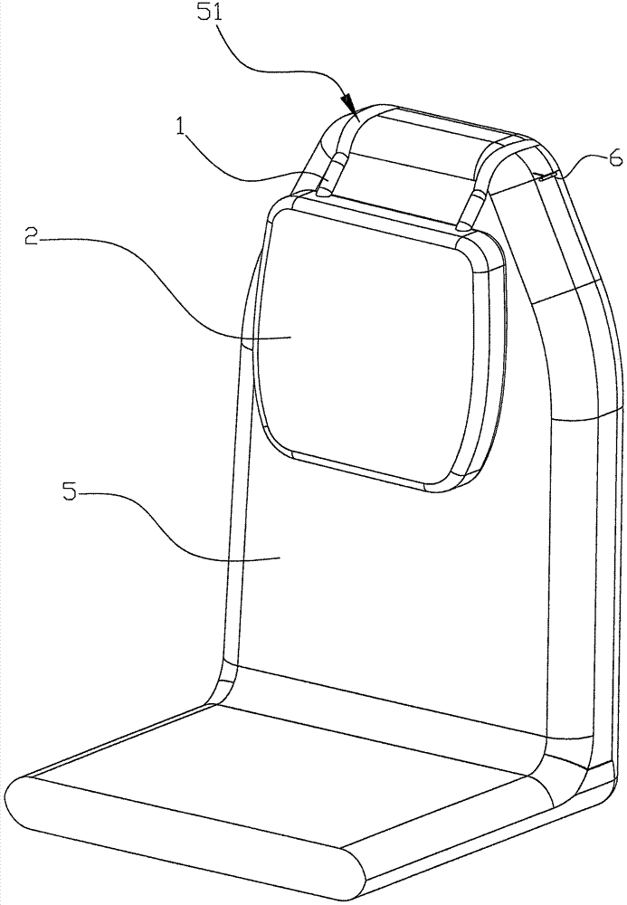 Reversible car seat headrest