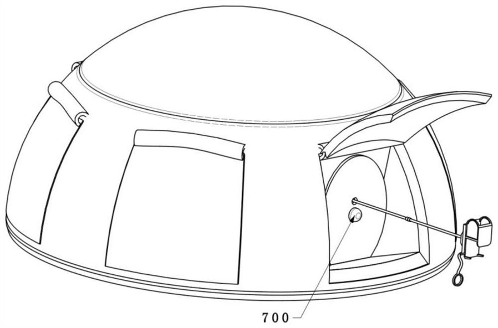 Safety protection device for tunnel engineering construction