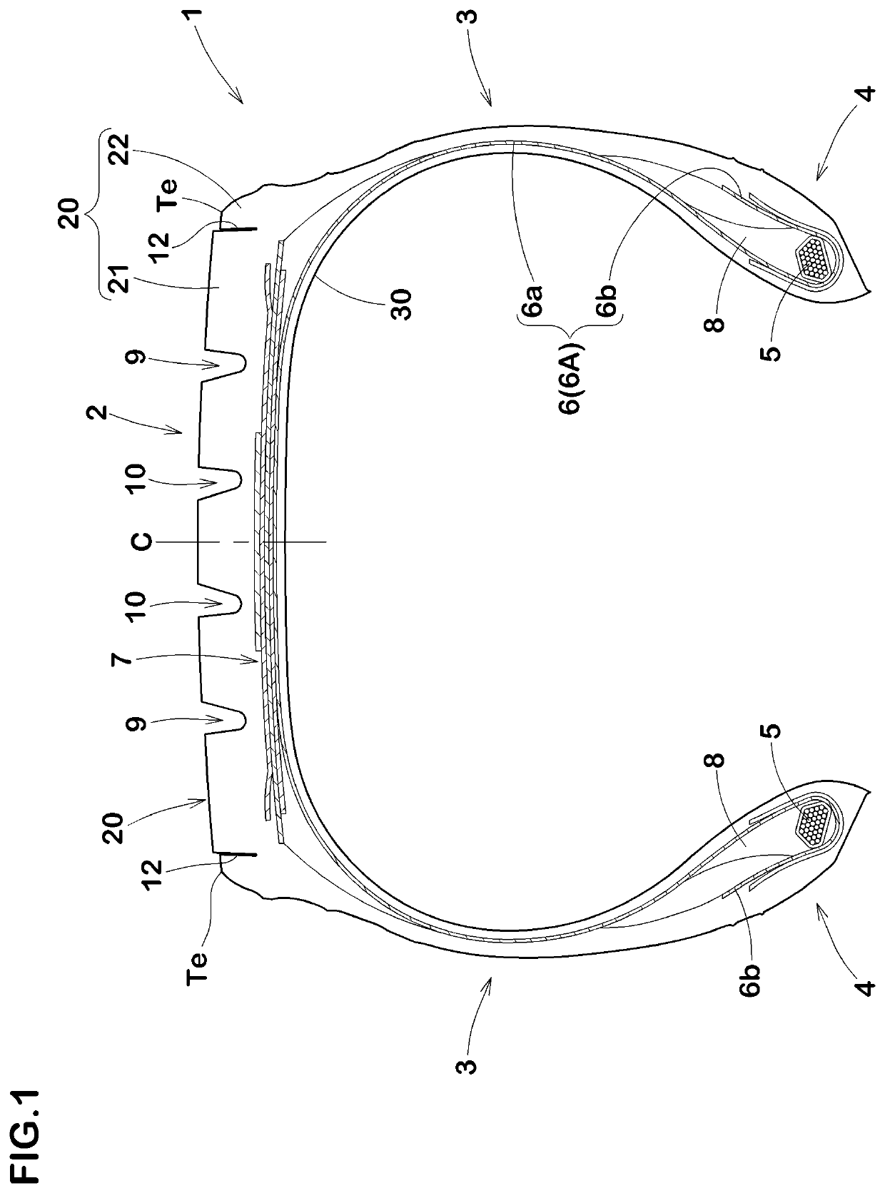 Heavy-duty pneumatic tire