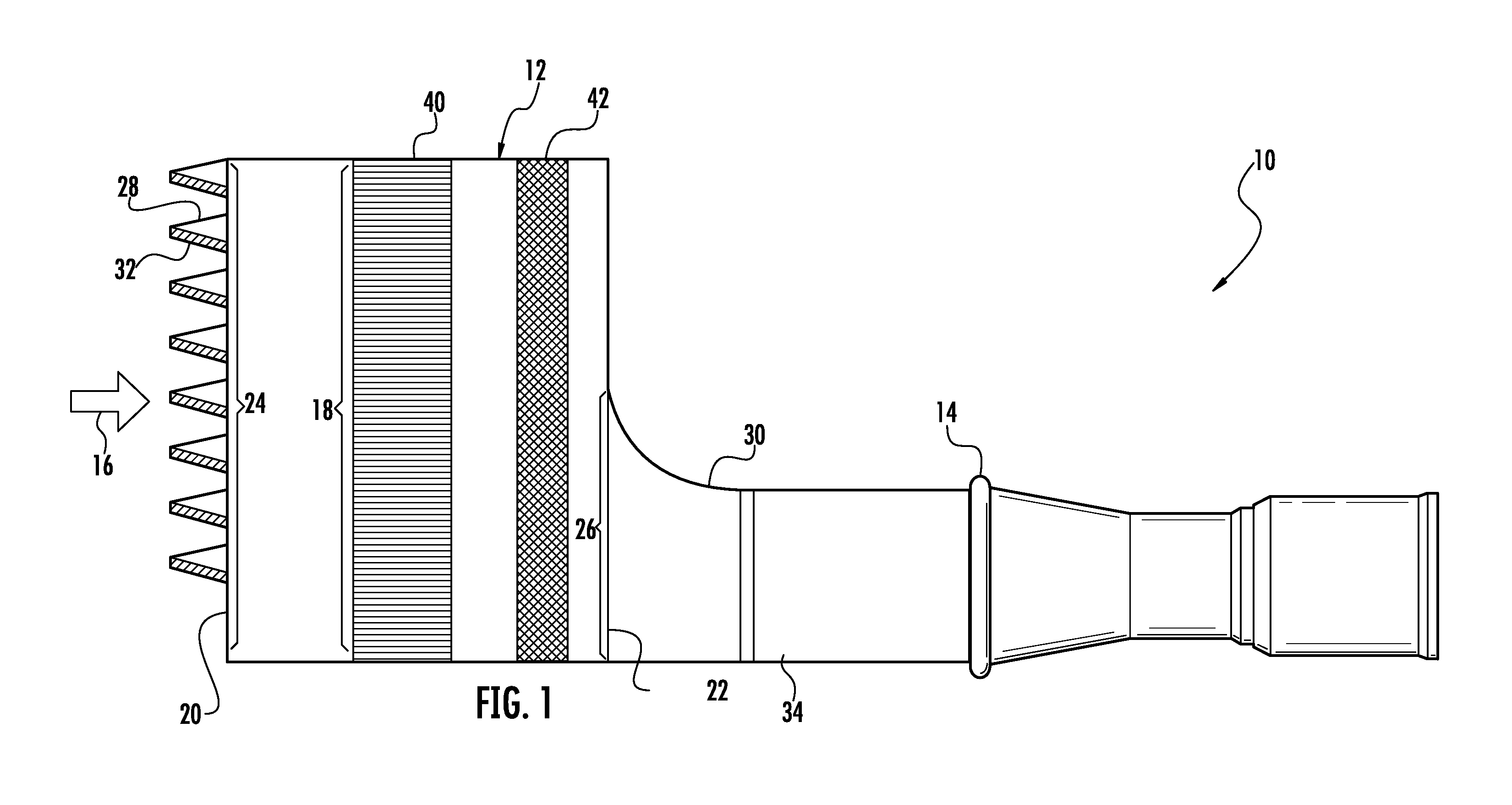System and method for conditioning air flow to a gas turbine