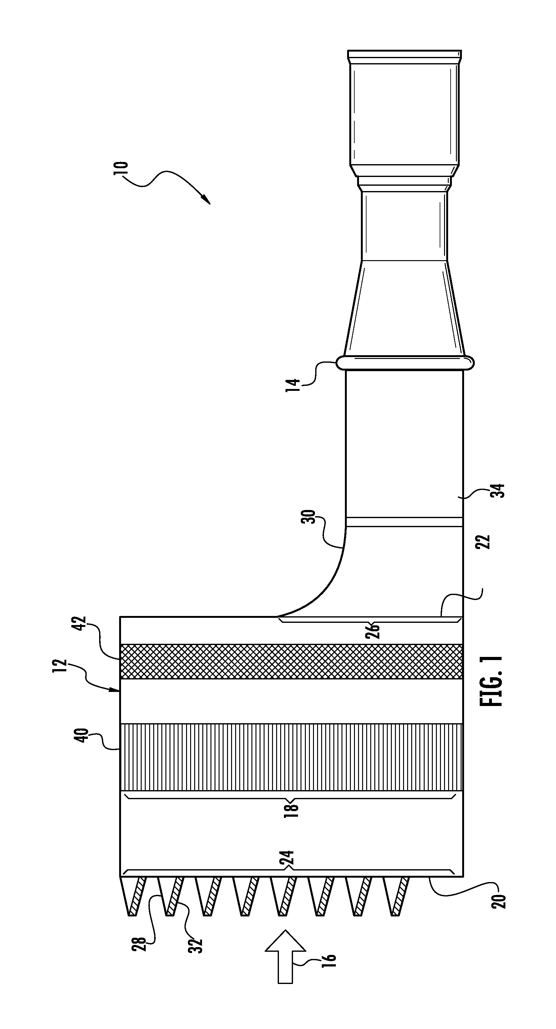 System and method for conditioning air flow to a gas turbine