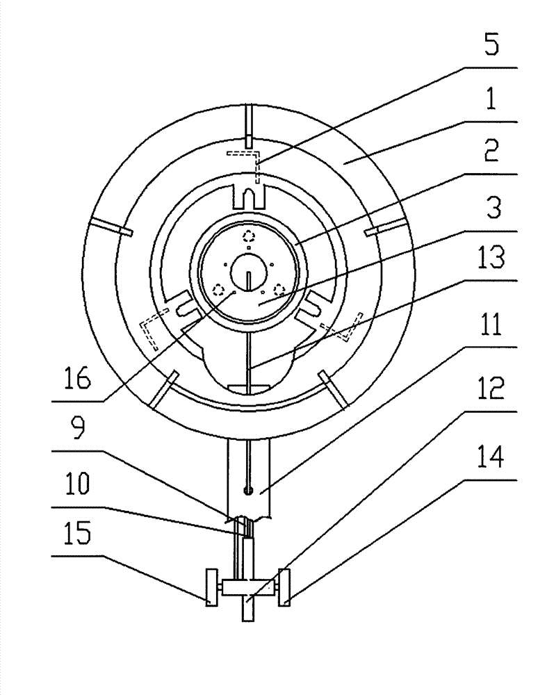 Synthetic fluid gas gasification furnace