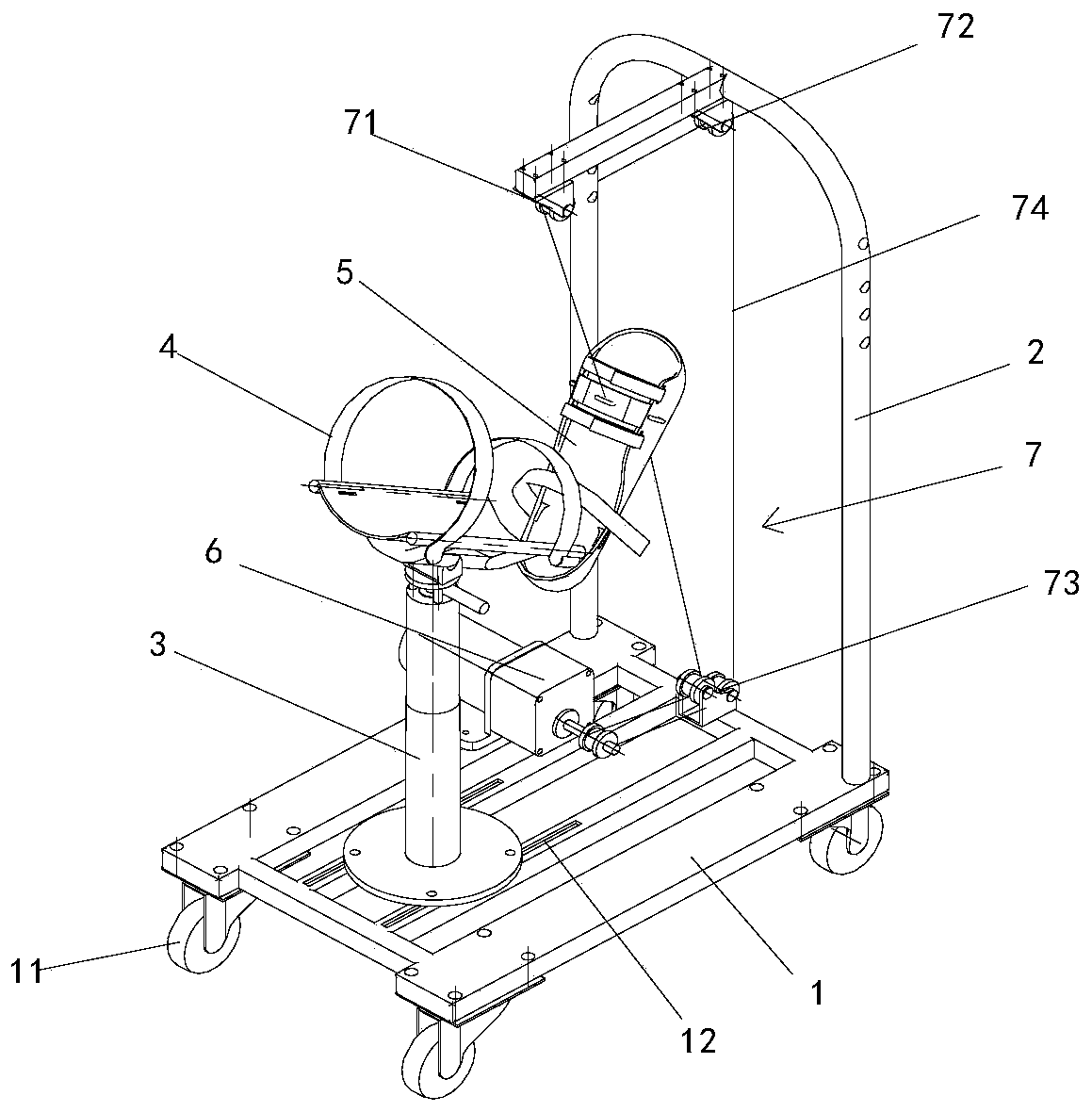 Traction Ankle Rehabilitation Trainer