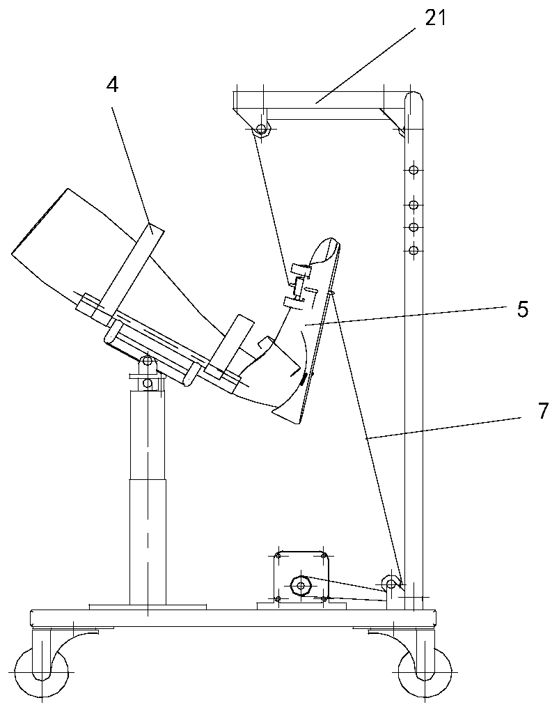 Traction Ankle Rehabilitation Trainer