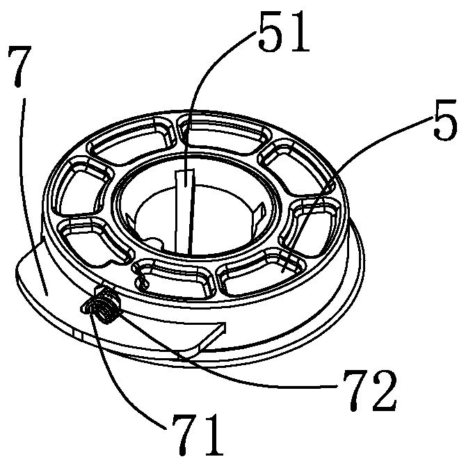 Joint of raft foundation and pile foundation tie