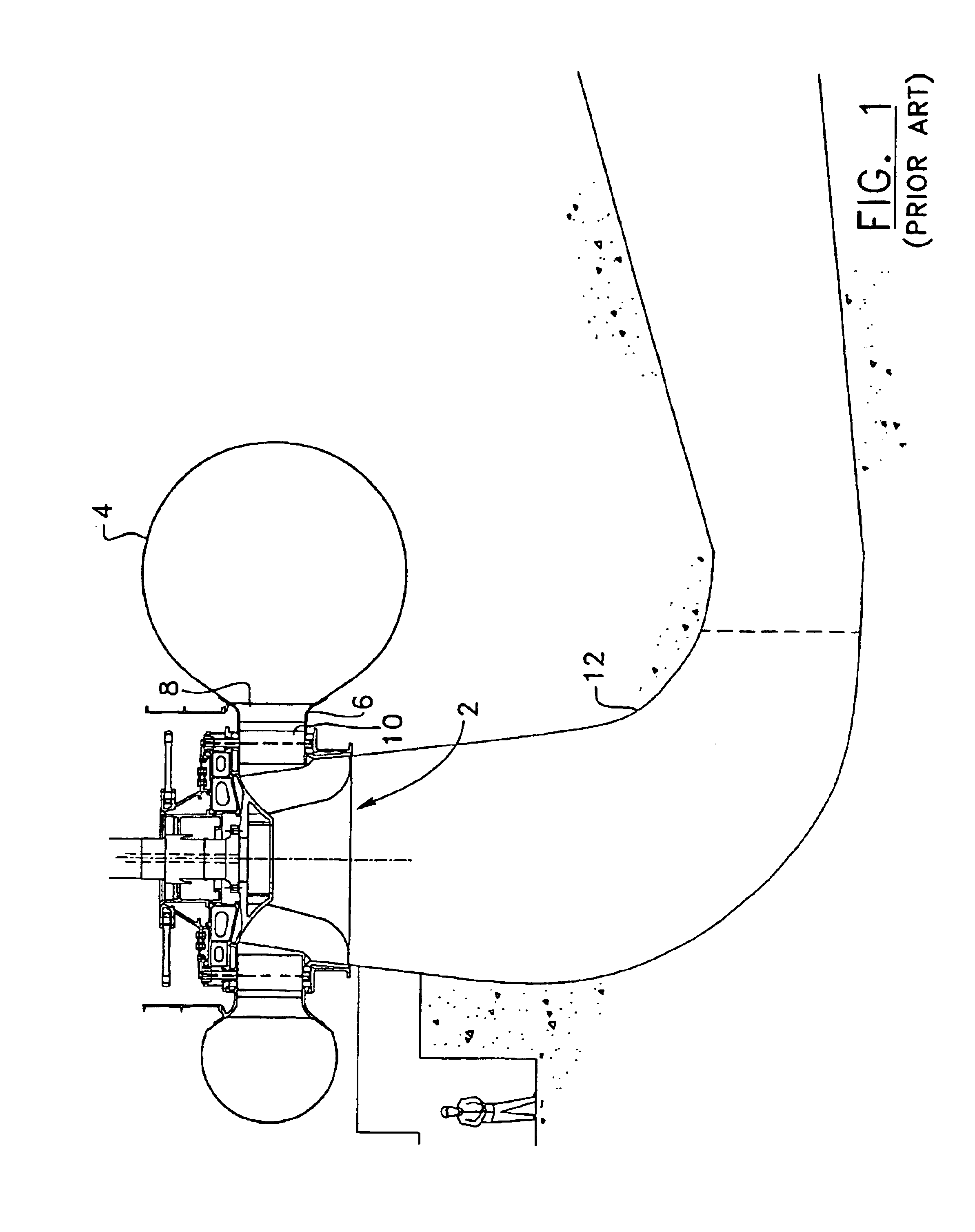 Hydraulic turbine with increased power capacities