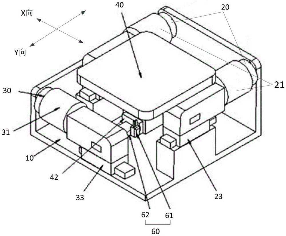 Anti-torsion parallel dual-drive motion decoupling servo platform