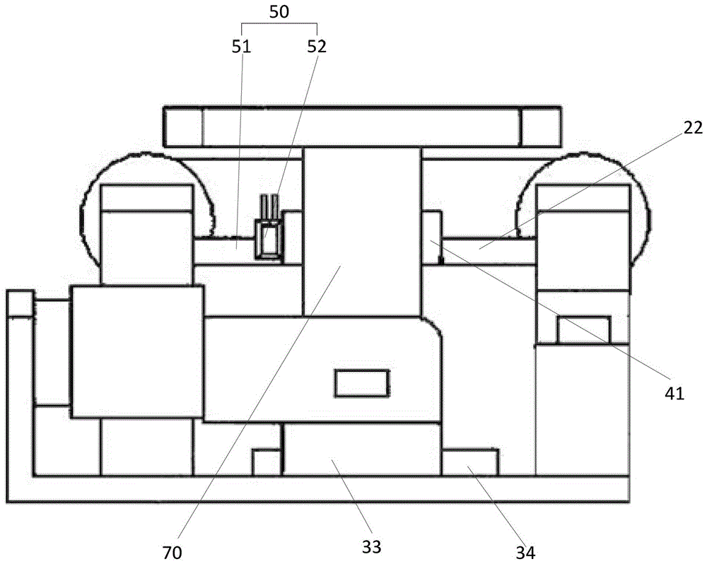 Anti-torsion parallel dual-drive motion decoupling servo platform