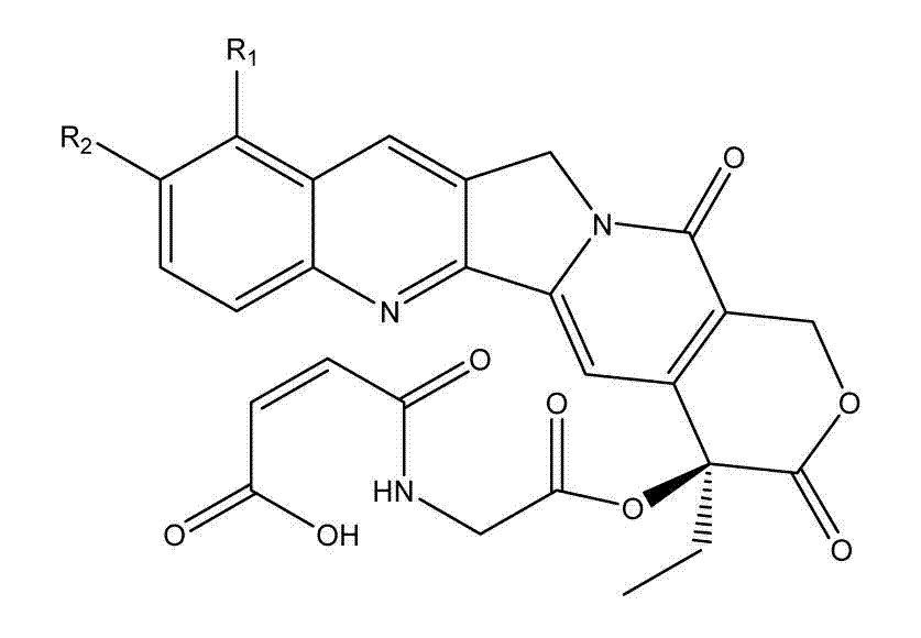 Camptothecin derivative, and preparation method and application thereof to preparation of medicament for treating tumor