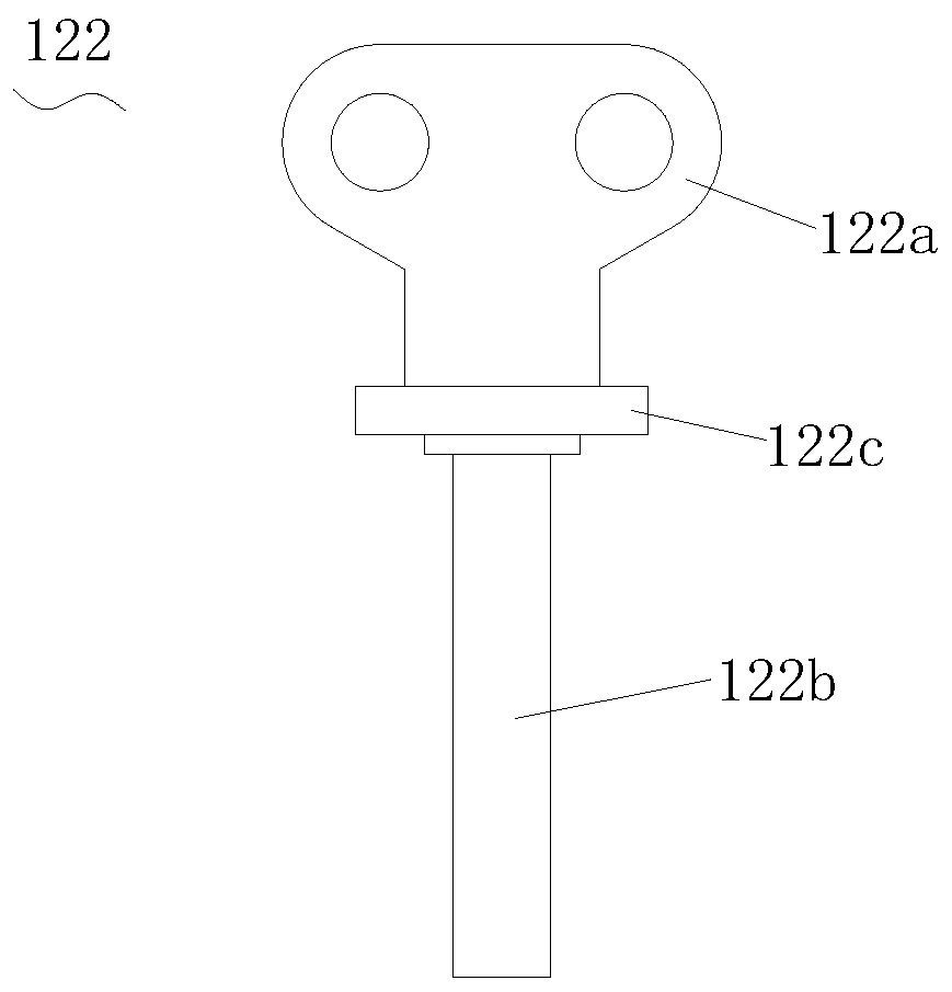 Concrete pump pipe shock-absorbing support device