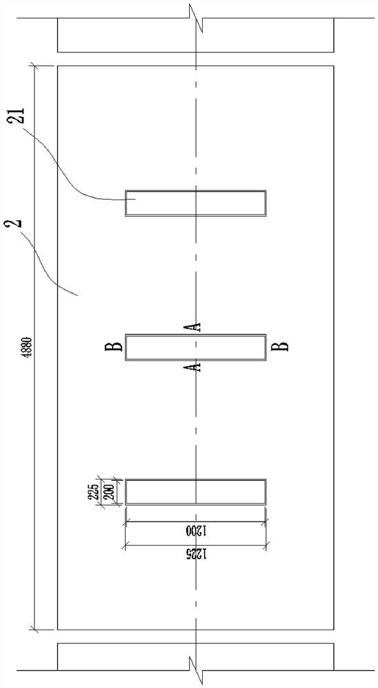 Concrete-filled steel tube sleeper type ballastless track and construction method thereof