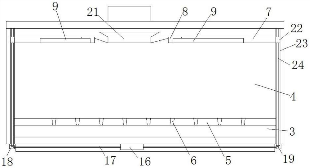 Compression type garbage truck