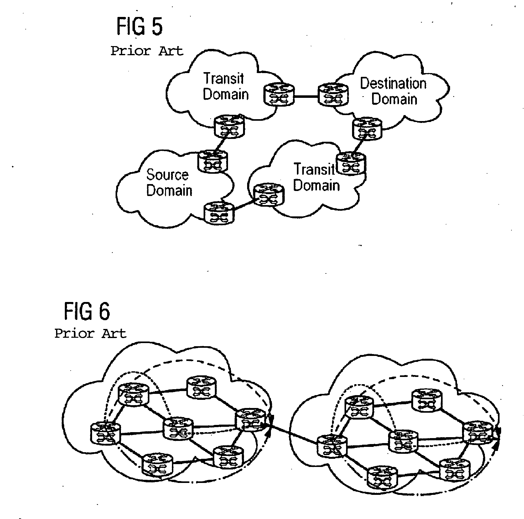 Inter-domain multipath routing method