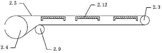 Plate conveying device