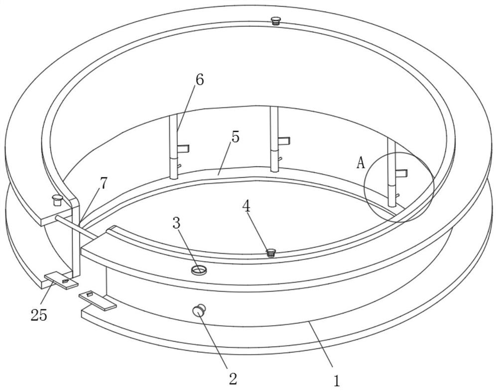 Expansion device for surgical incision for hepatobiliary surgery department