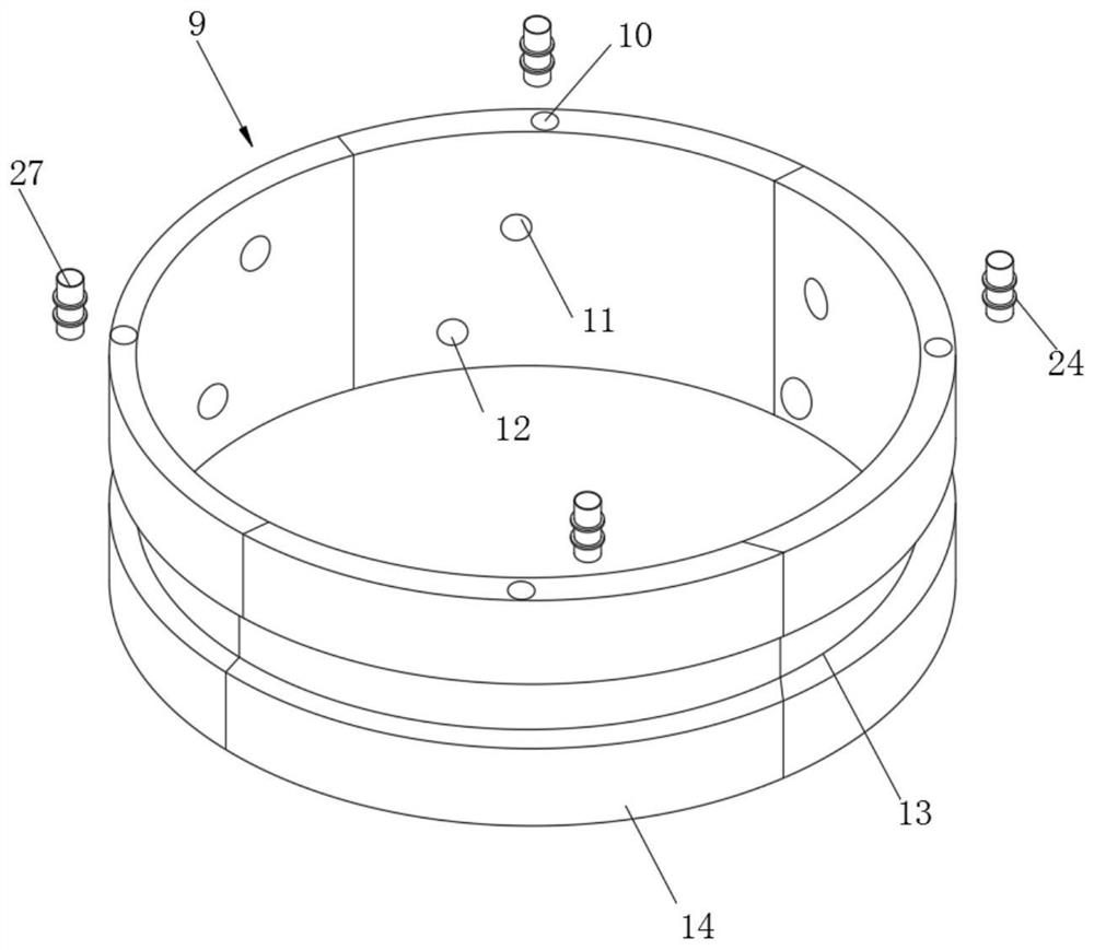 Expansion device for surgical incision for hepatobiliary surgery department