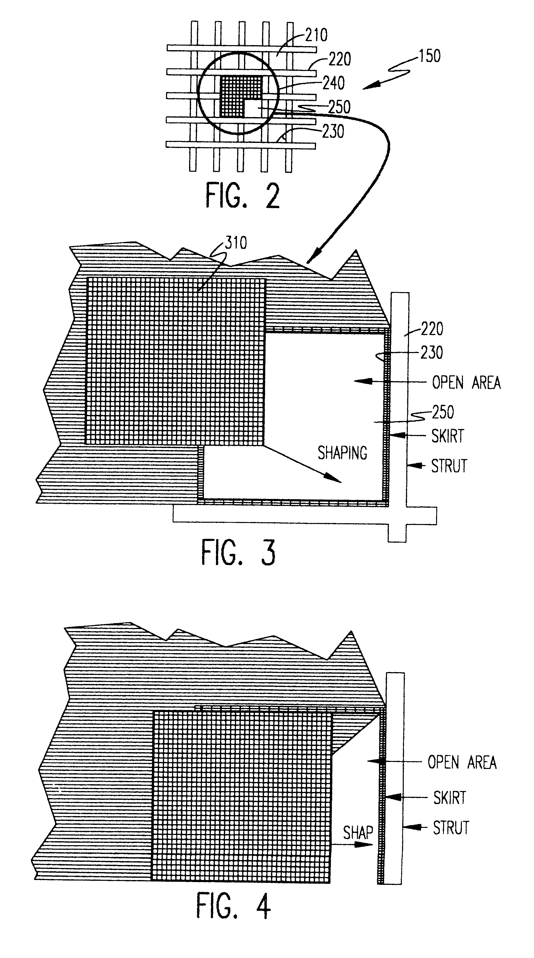 Charged particle beam projection lithography with variable beam shaping