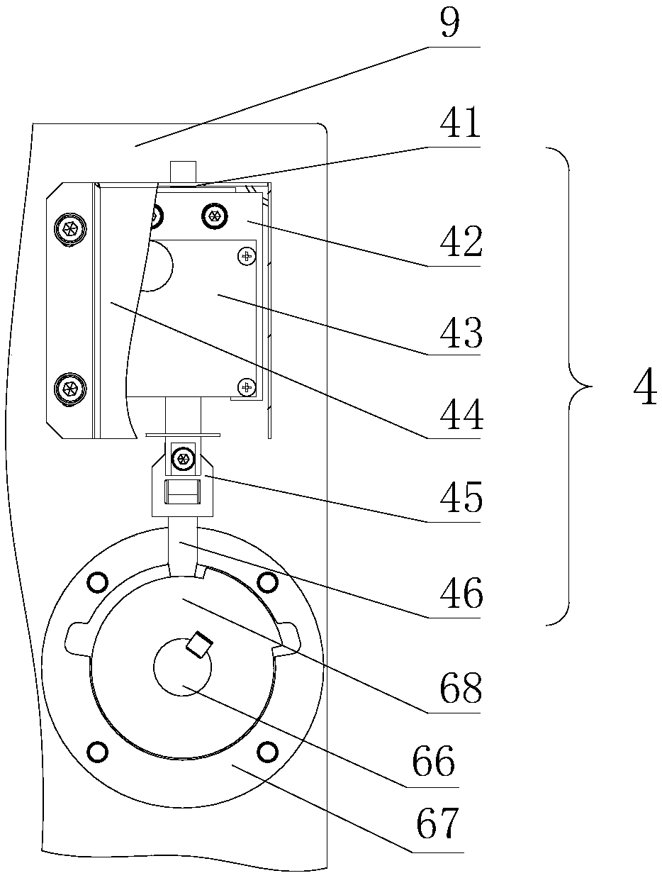 A DC electric manual dual-purpose isolating switch