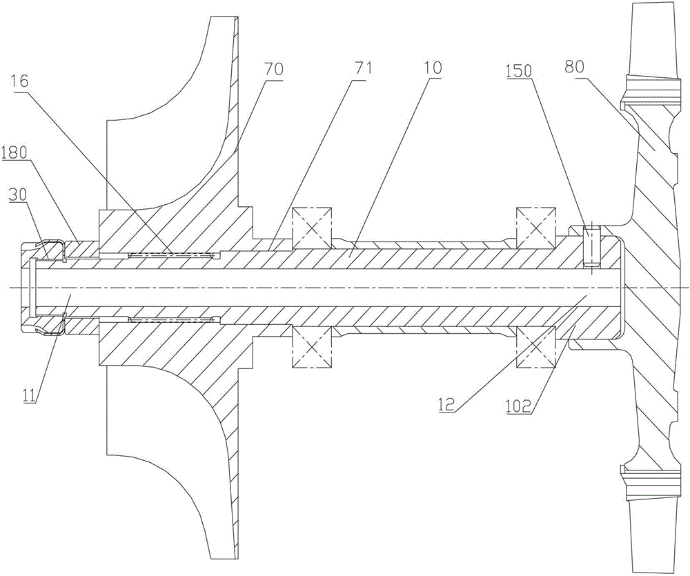 Transmission device and gas turbine provided with same