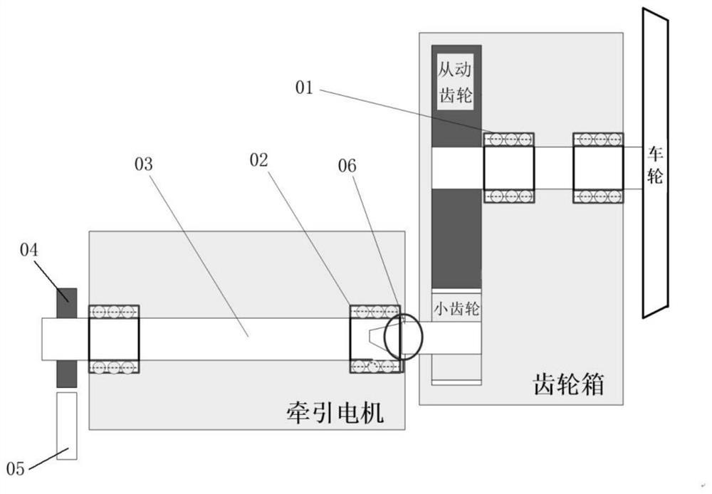 Real-time diagnosis method for relaxation fault of transmission system