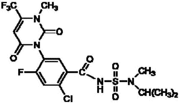 Weeding composition with saflufenacil and halauxifen-methyl