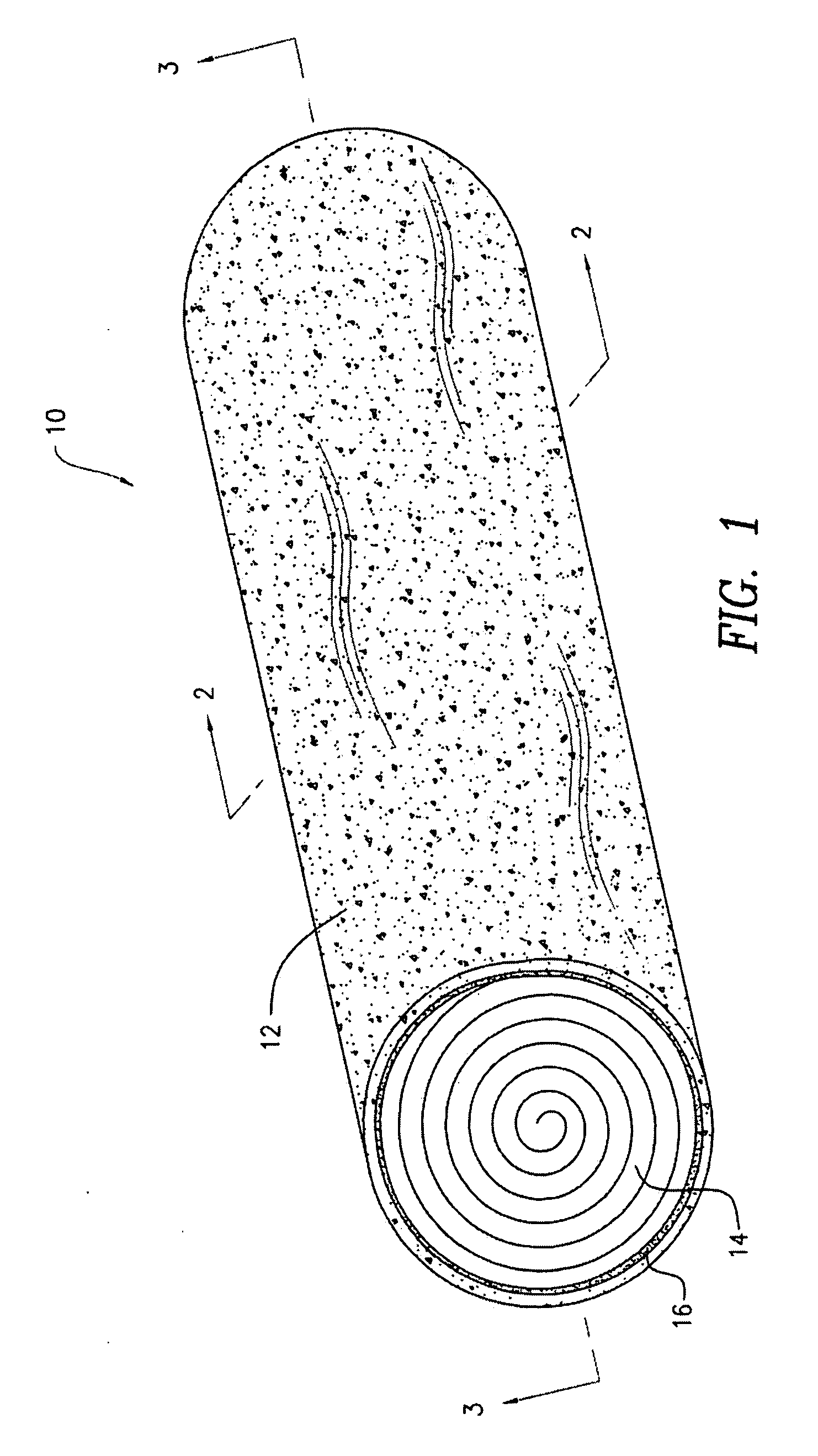 Rolled pet treat and process for making same