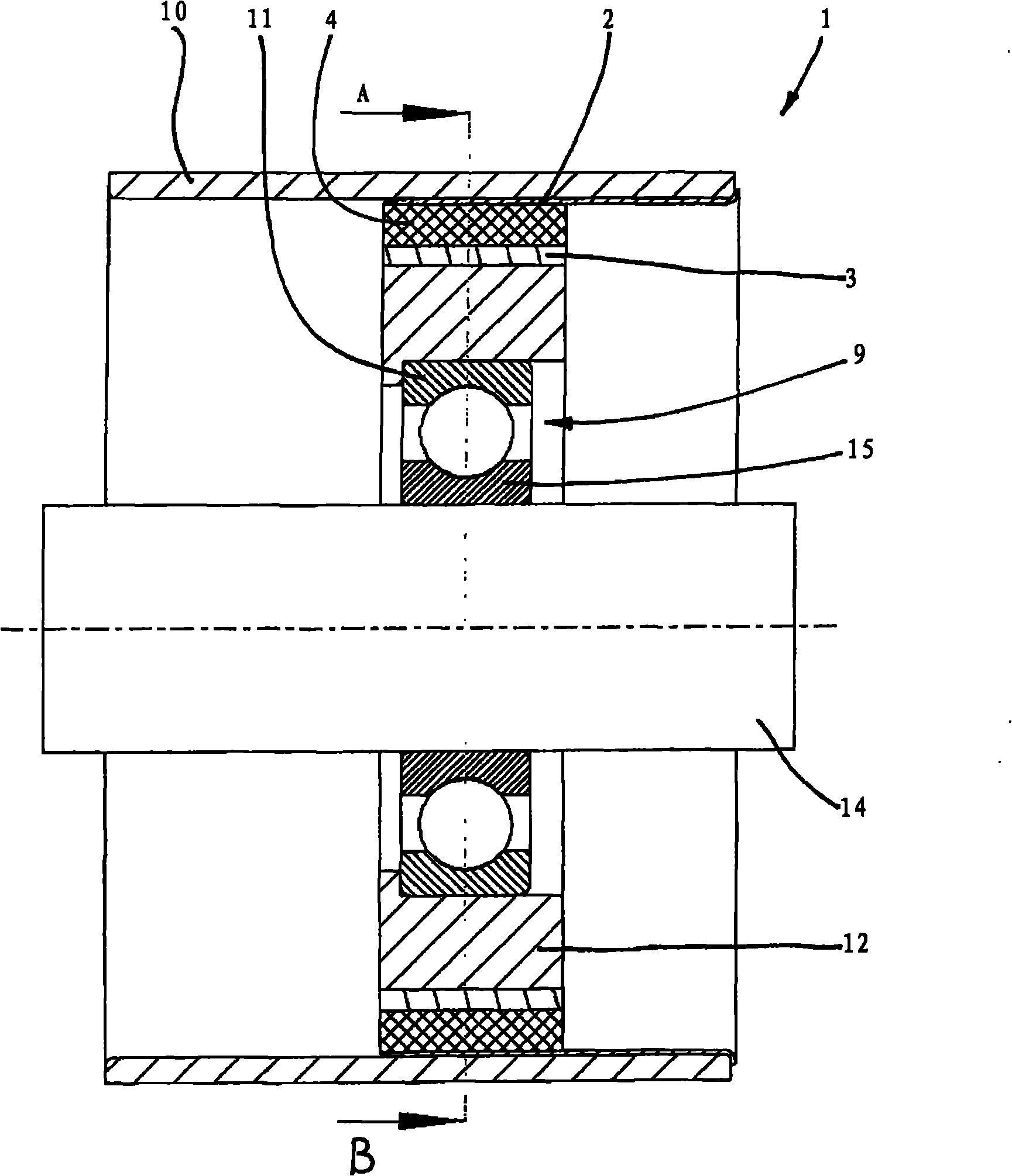Method for manufacturing bearing device and bearing device