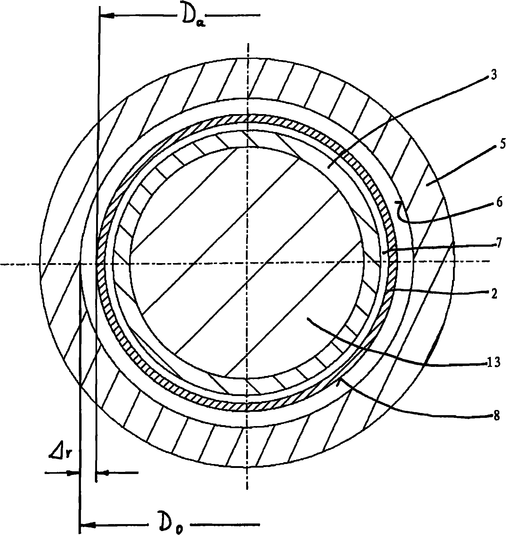 Method for manufacturing bearing device and bearing device