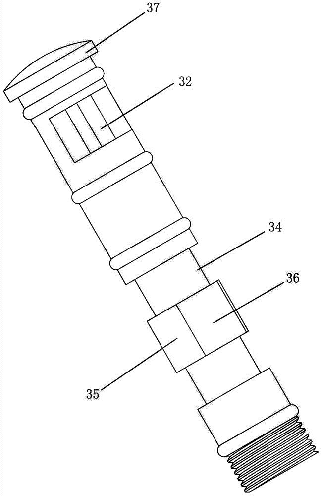 Angle valve and water outlet method thereof