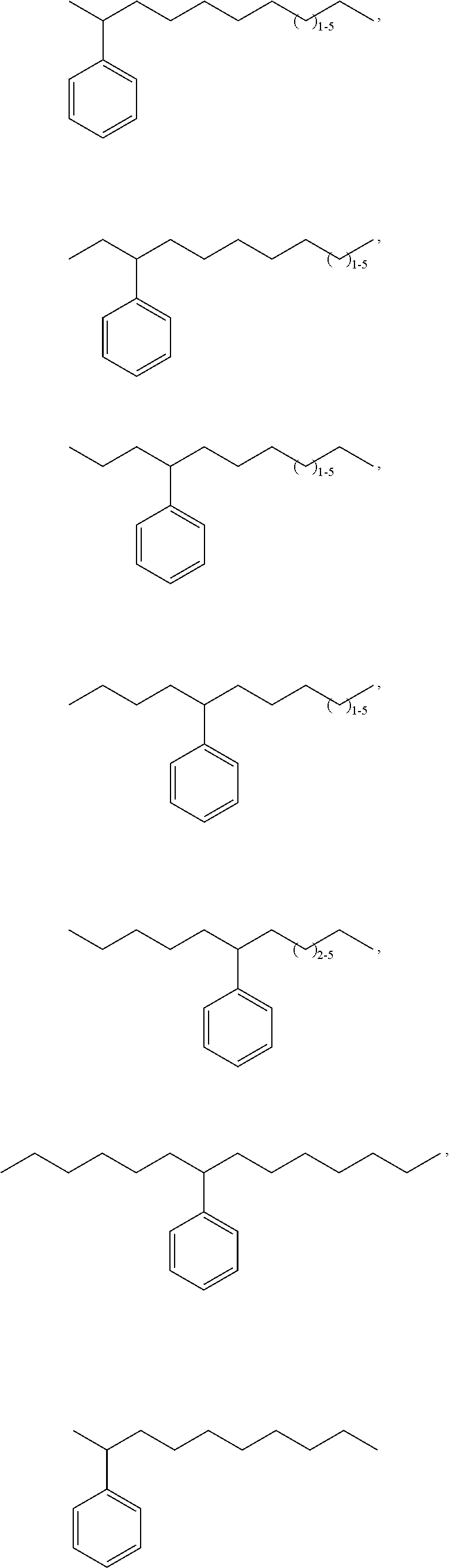 Bio-based linear alkylphenyl sulfonates
