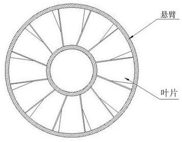 Impeller assembly for axial flow compressed air pressurization in shaft seal cavity and dry gas seal structure