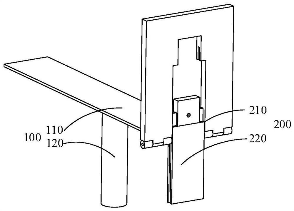 Wallboard mounting device and wallboard mounting method