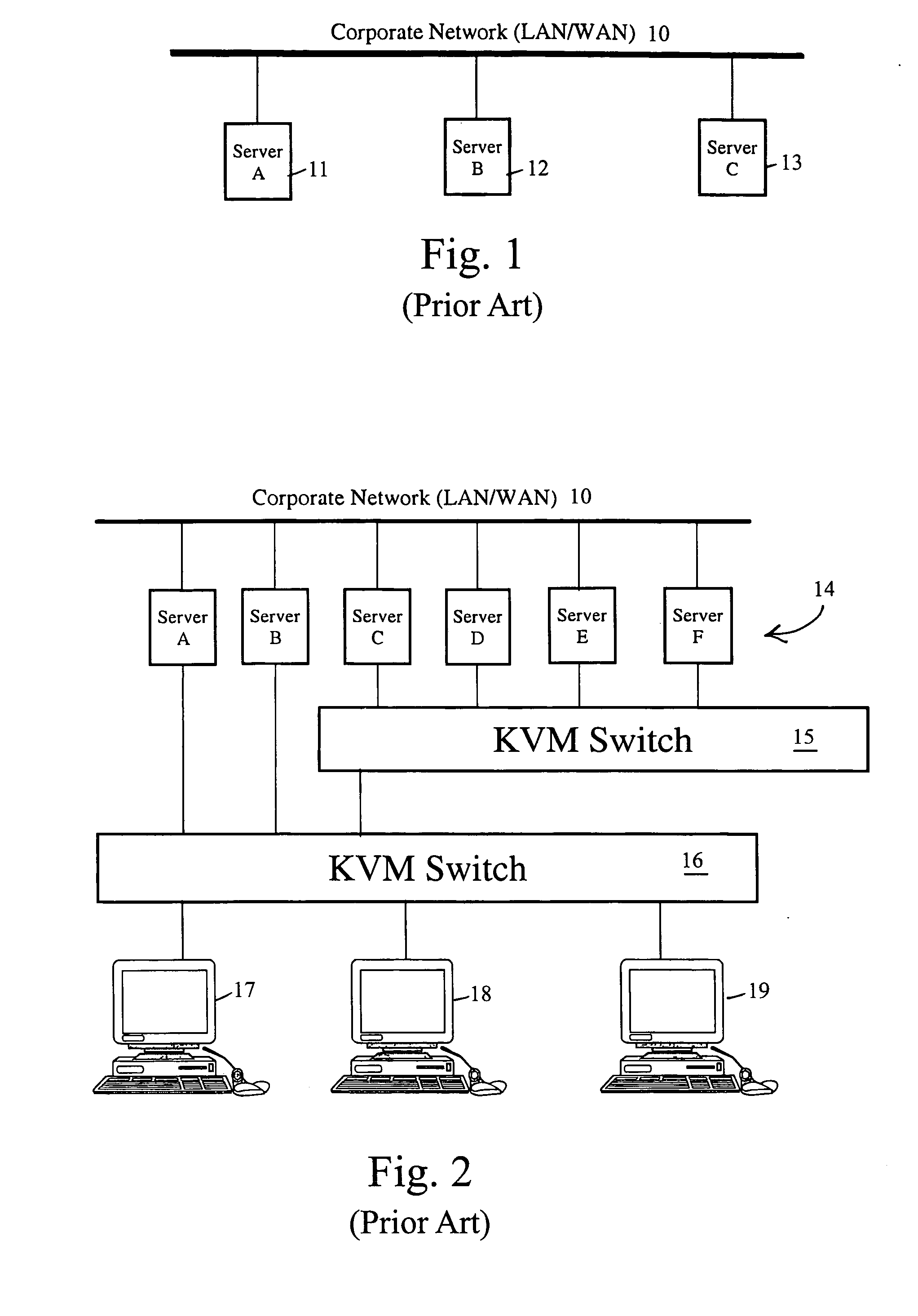 Network based KVM switching system