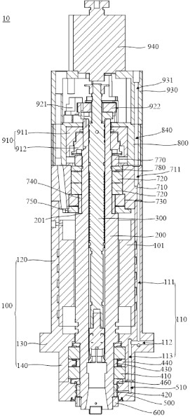 Ultrasonic electric spindle and electromagnetic isolation structure thereof