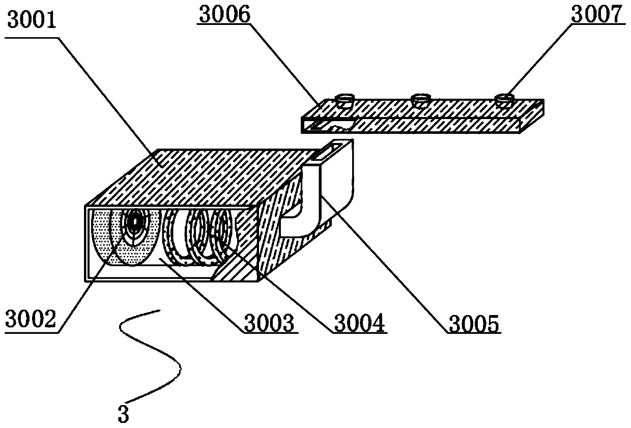 MicroLED display panel based on flip LED (light-emitting diode) chip