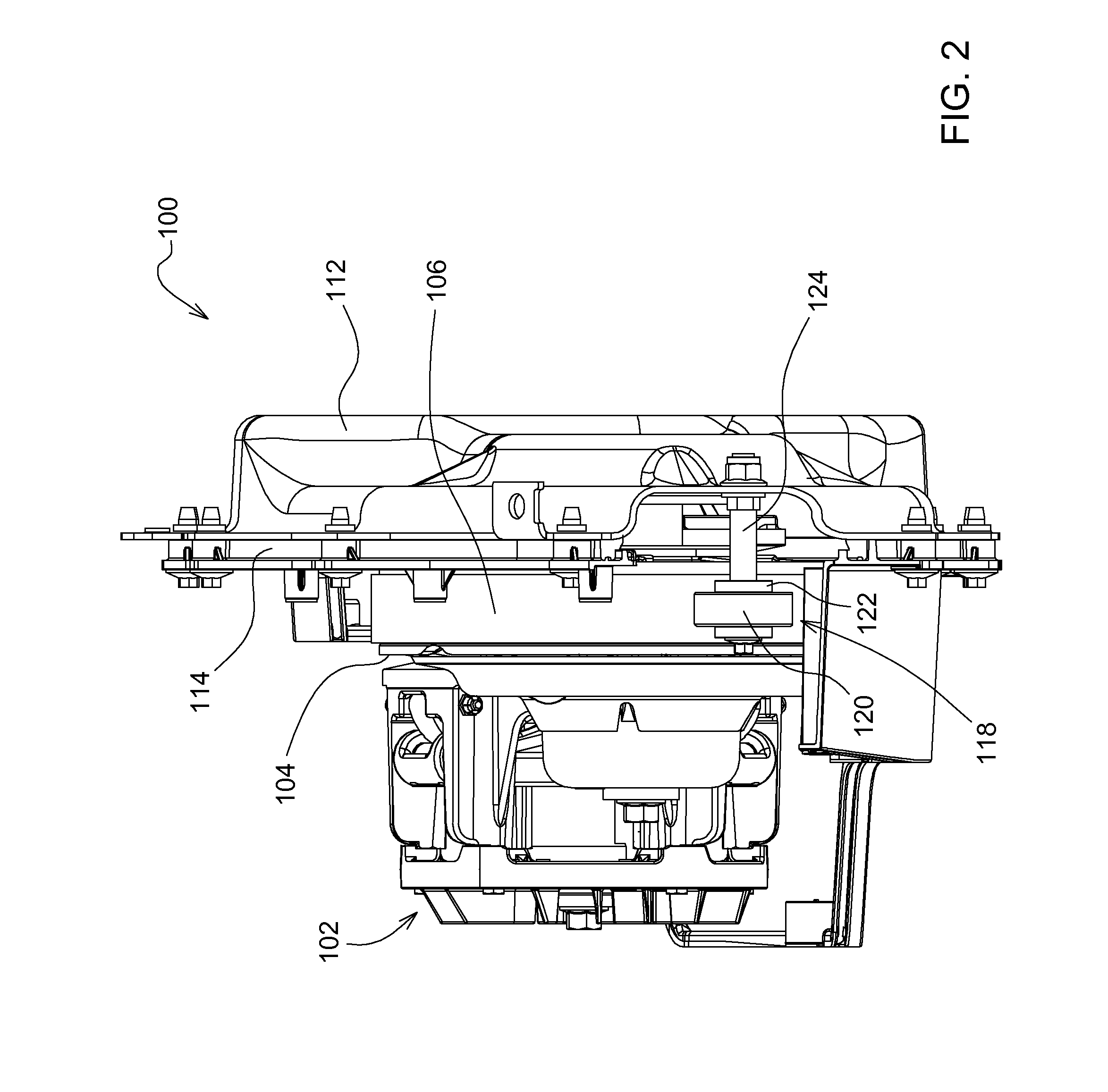 Continuously variable transmission cooling fan