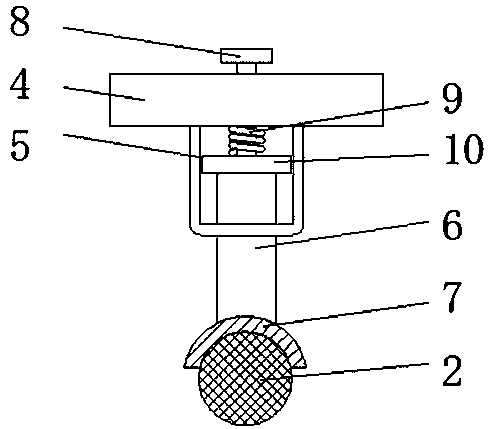 Grinding material and grinding tool device for grinding