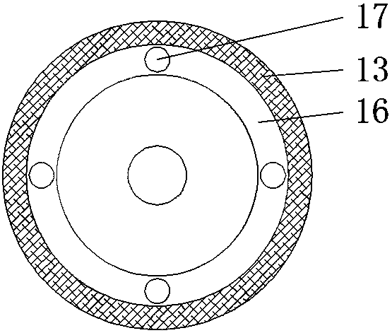 Grinding material and grinding tool device for grinding